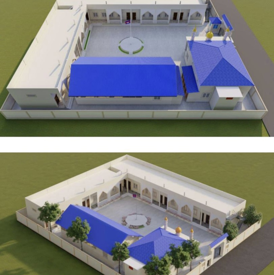 صورة بناء سكن ١٥٠ يتيم في كمبوديا و دار القرآن